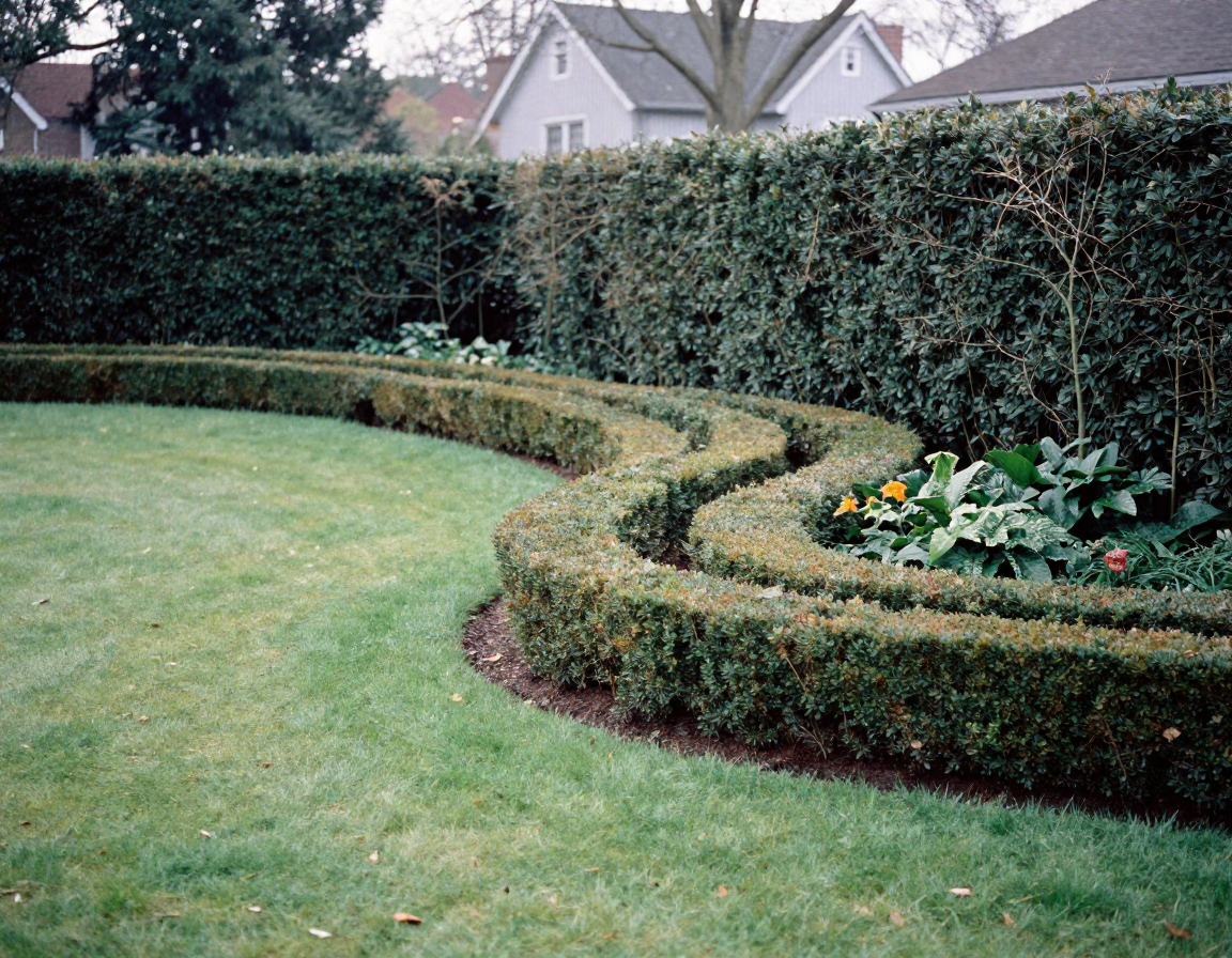 Beautiful seasonal landscape maintenance showcasing professional care